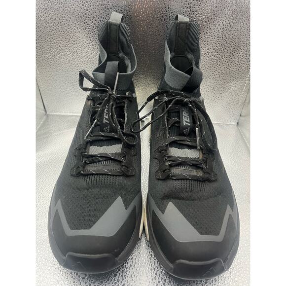 Adidas Terrex Free Hiker 2 Black Carbon Shoes Sneakers Men’s Size 10.5 USED - Picture 5 of 8